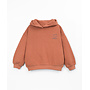 Sweater hoodie rocking orange