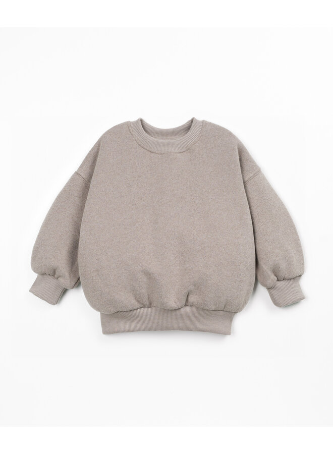 Sweater fleece beige