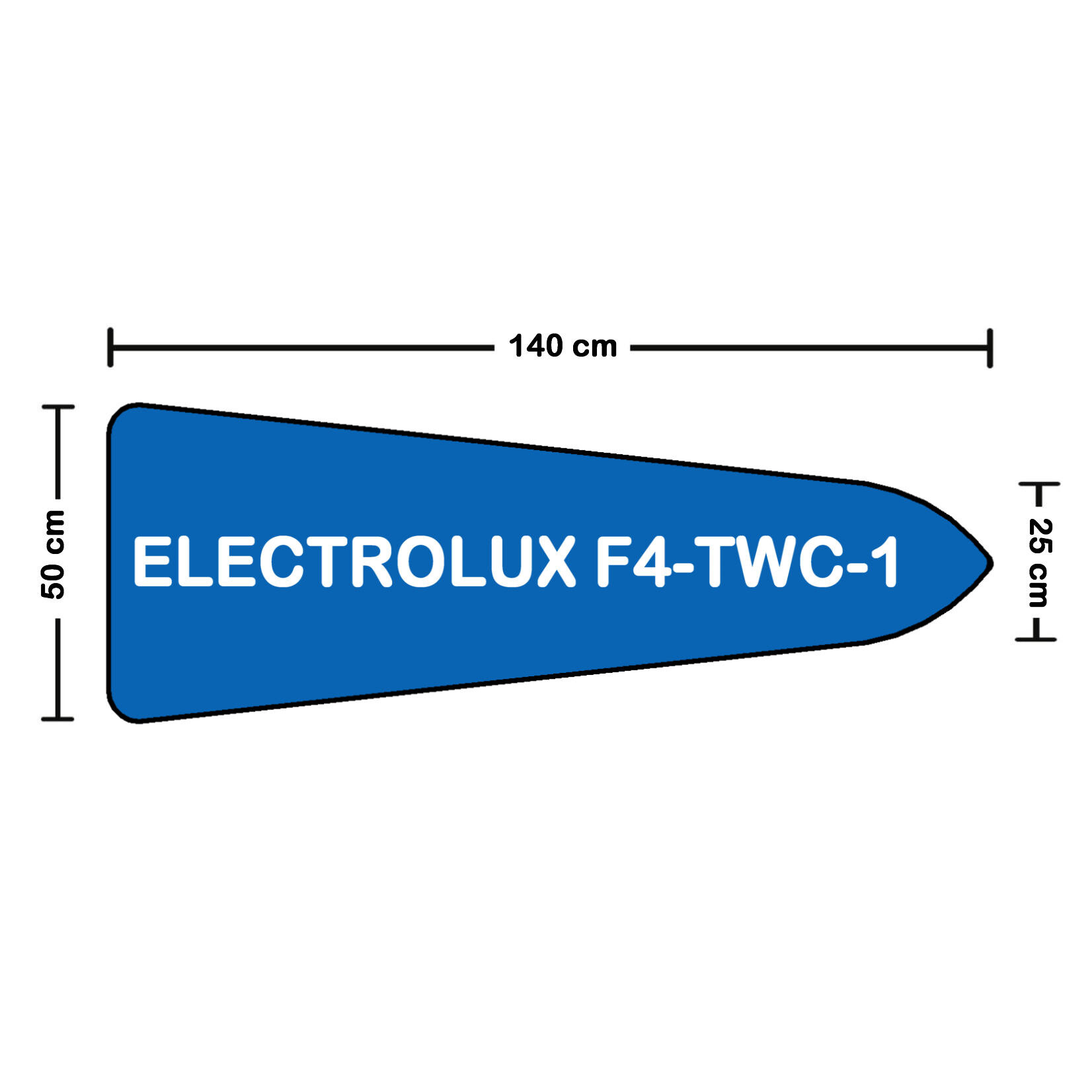 SOLANA Housse pour Electrolux F4-TWC-1