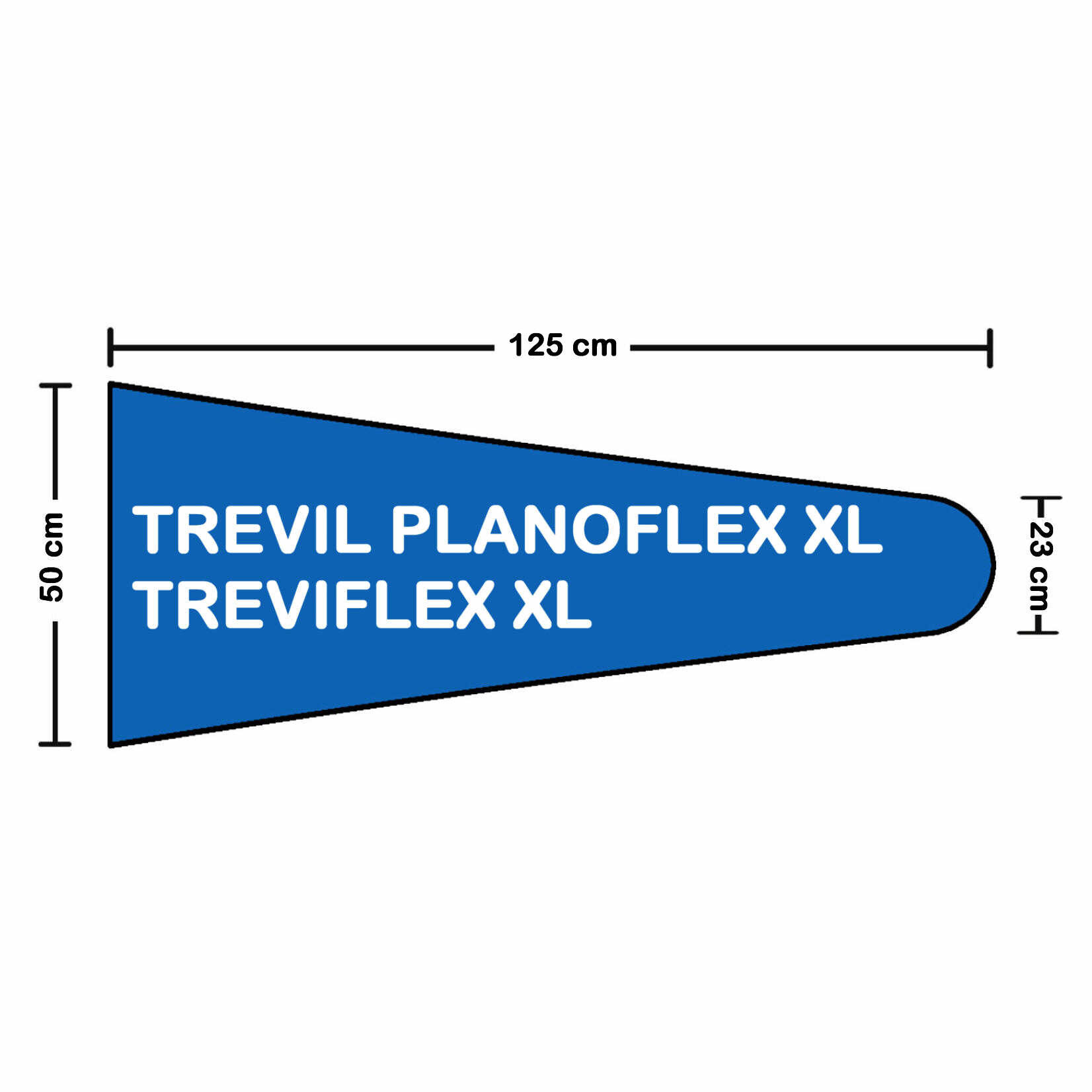 SOLANA Housse pour Trevil XL Planoflex / Treviflex