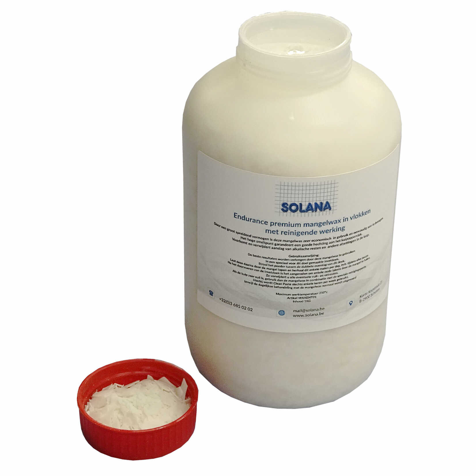 SOLANA ENDURANCE Ironer Wax for Flatwork Ironers – up to 210 °C