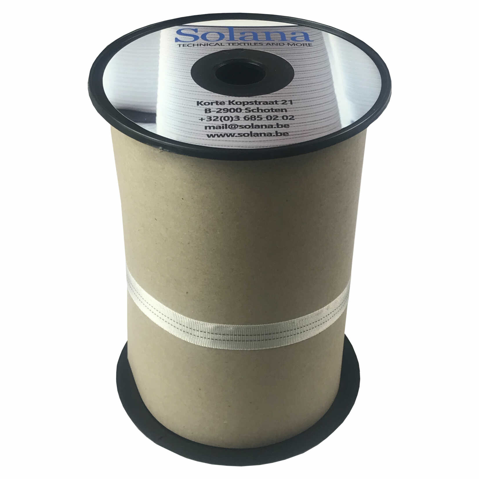 SOLANA Flatwork ironer Guide Tape in Polyester, temperature resistant up to 180°C