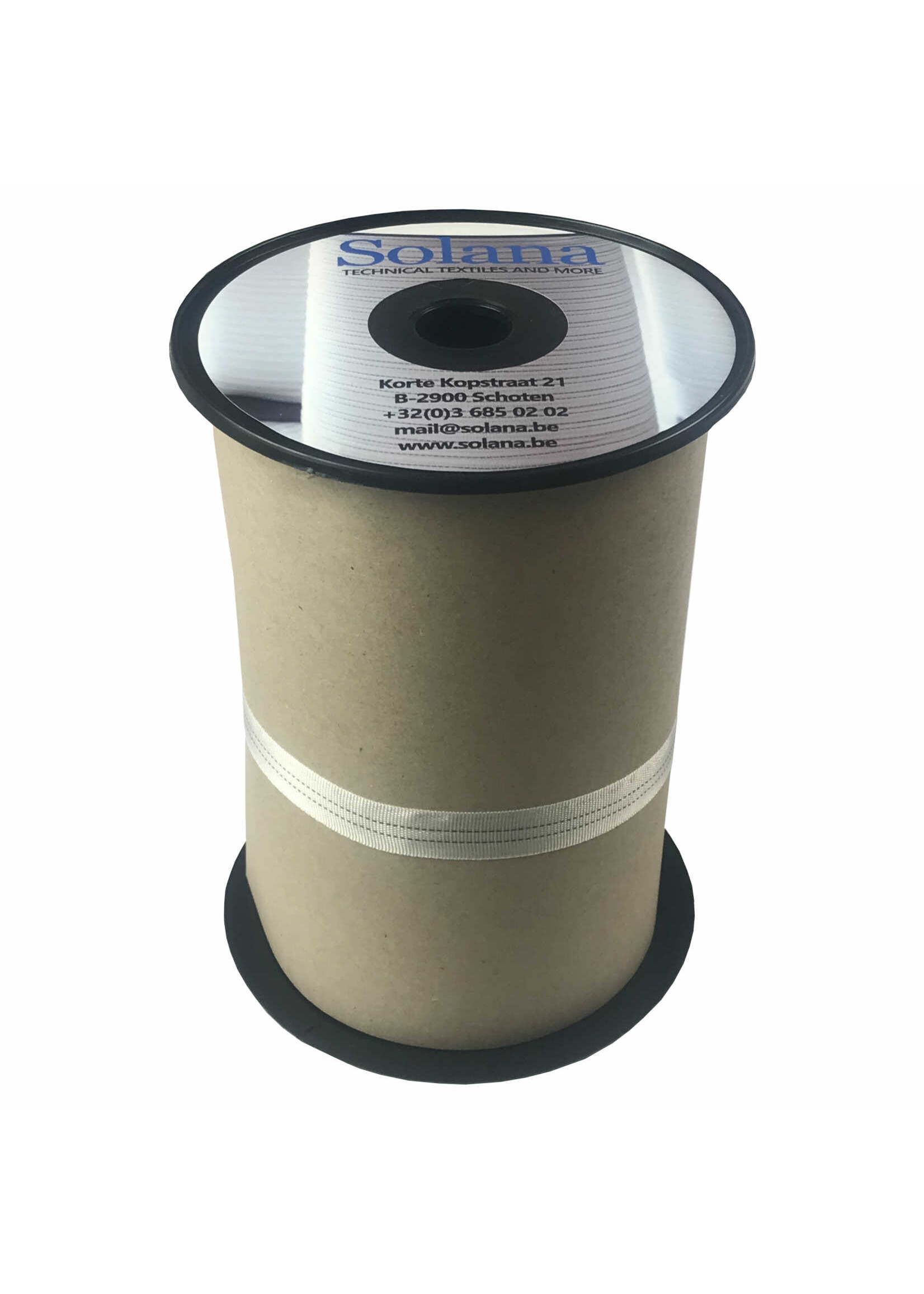 Solana Flatwork ironer Guide Tape in Polyester, temperature resistant up to 180°C