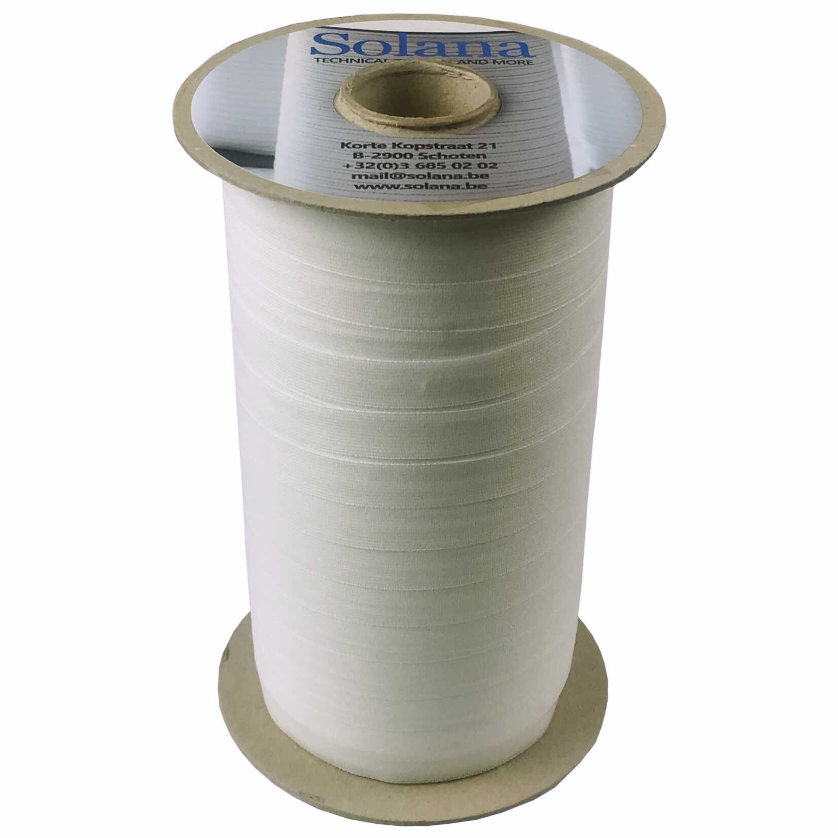 SOLANA Flatwork ironer Guide Tape in Polyester, temperature resistant up to 175°C