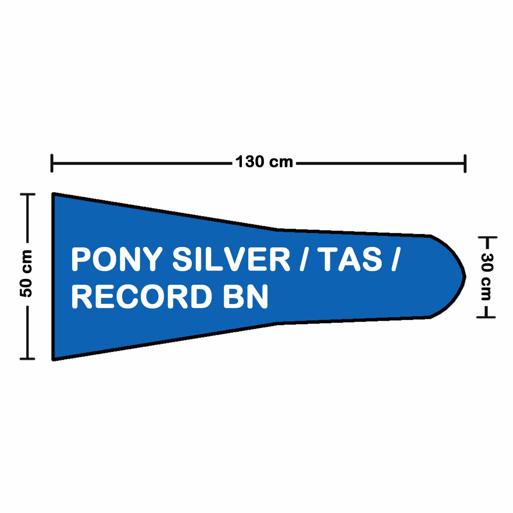 SOLANA Bekleding voor Pony Silver/Tas/Record BN