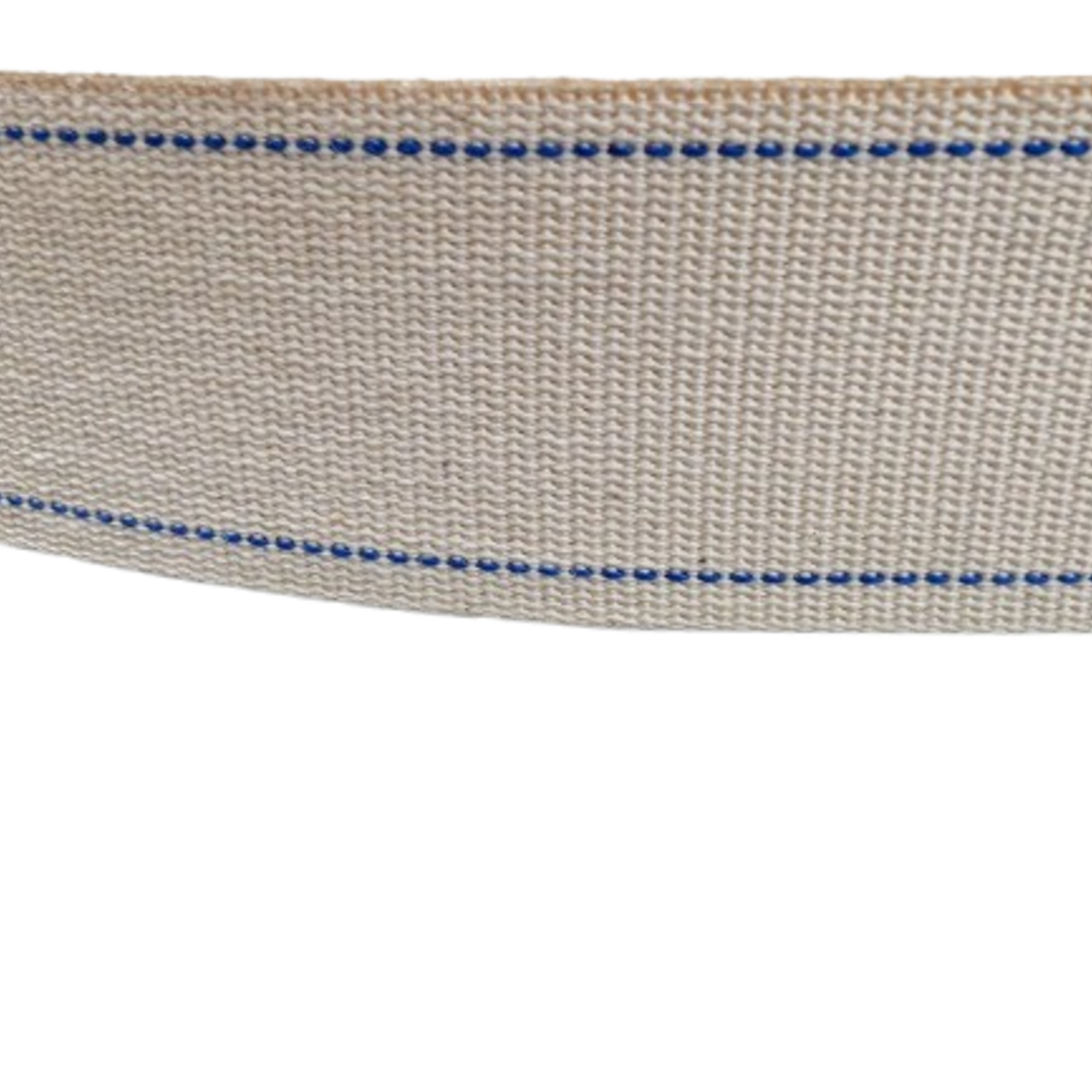 SOLANA Cotton belt with 2 blue stripes