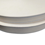 SOLANA Cotton belt with 2 blue stripes