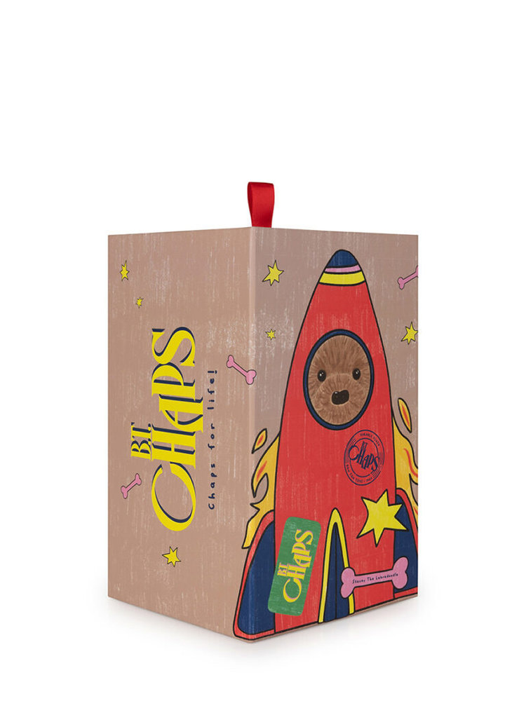 B.T. Chaps Knuffel Stacy the Labdradoodle in giftbox 17 cm