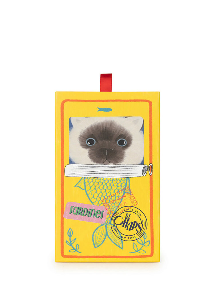 B.T. Chaps Knuffel Eddie the Siamese in giftbox 17 cm