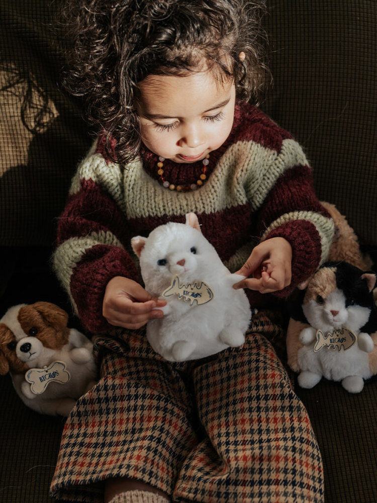 B.T. Chaps Knuffel Bowie the White Persian 12cm