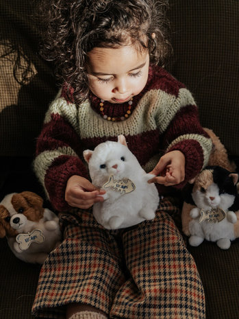 B.T. Chaps Knuffel Bowie the White Persian 12cm