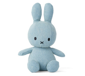 Nijntje Zittend Light Wash Denim Blauw 23 cm