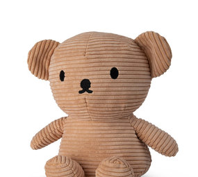Nijntje Boris Bear Corduroy Beige 24cm