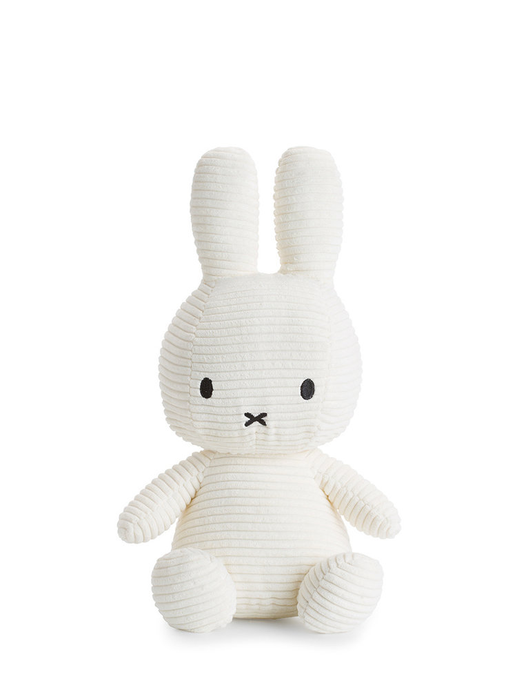 Nijntje Knuffel Sitting Corduroy Offwhite 33 cm
