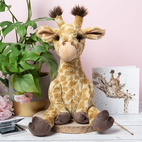 Wrendale Designs Knuffel Giraffe Large Plush  32cm