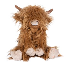 Wrendale Designs Knuffel Koe Schotse Hooglander Medium Plush 24cm