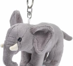 WWF Knuffel Sleutelhanger Olifant 10cm WWF Knuffel Sleutelhanger Olifant 10cm