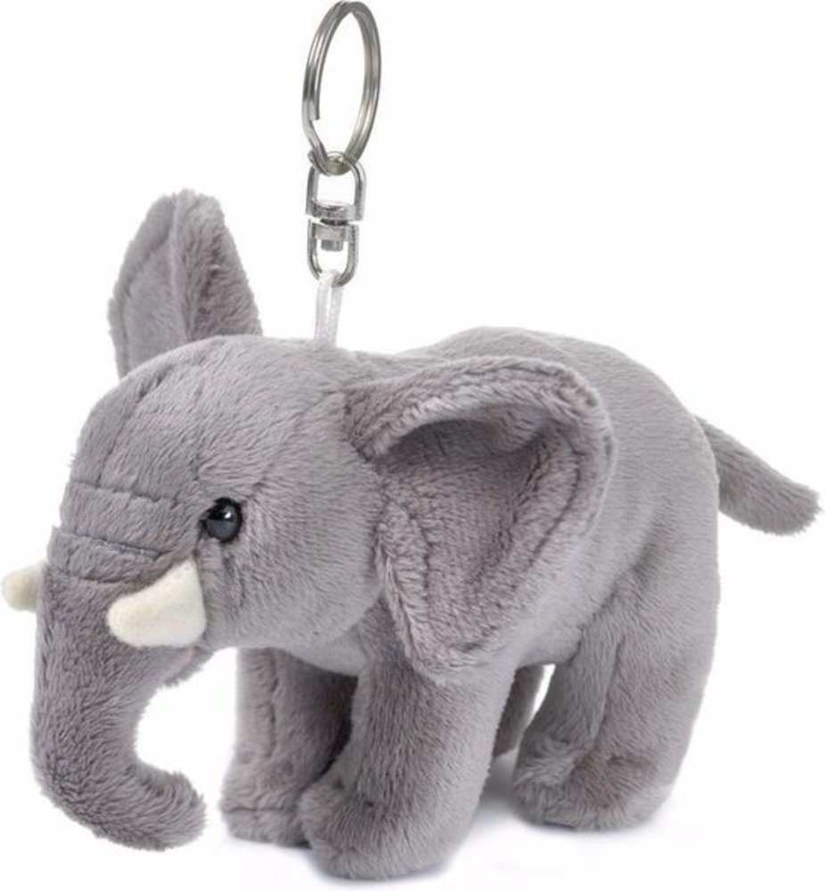 WWF Knuffel Sleutelhanger Olifant 10cm WWF Knuffel Sleutelhanger Olifant 10cm