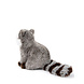 WWF Knuffel Raccoon Black White 23 cm