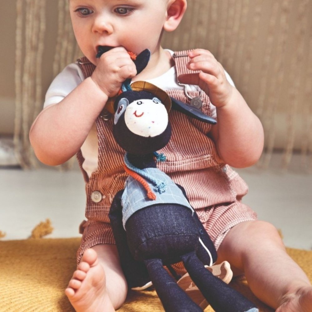 Lilliputiens Muziekknuffel Ignace de Ezel