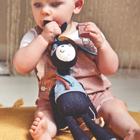 Lilliputiens Muziekknuffel Ignace de Ezel