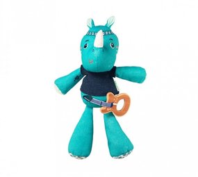 Lilliputiens Muziekknuffel Marius de Neushoorn