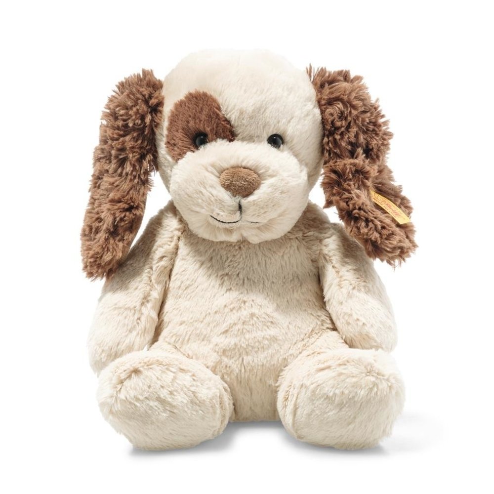 Steiff Knuffel Hond Puppy Peppi Zittend Steiff Knuffel Hond Puppy Peppi Zittend