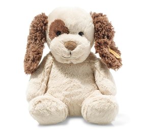 Steiff Knuffel Hond Puppy Peppi Zittend Steiff Knuffel Hond Puppy Peppi Zittend