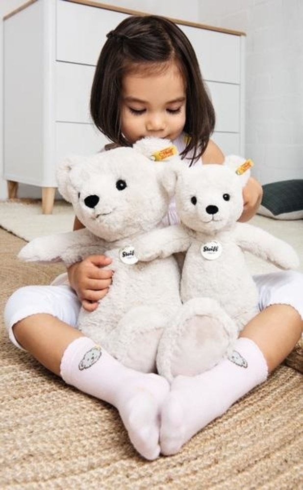 Steiff Knuffel Heavenly Hugs Benno Teddy Bear Cream 42 cm Steiff Knuffel Heavenly Hugs Benno Teddy Bear Cream 42 cm