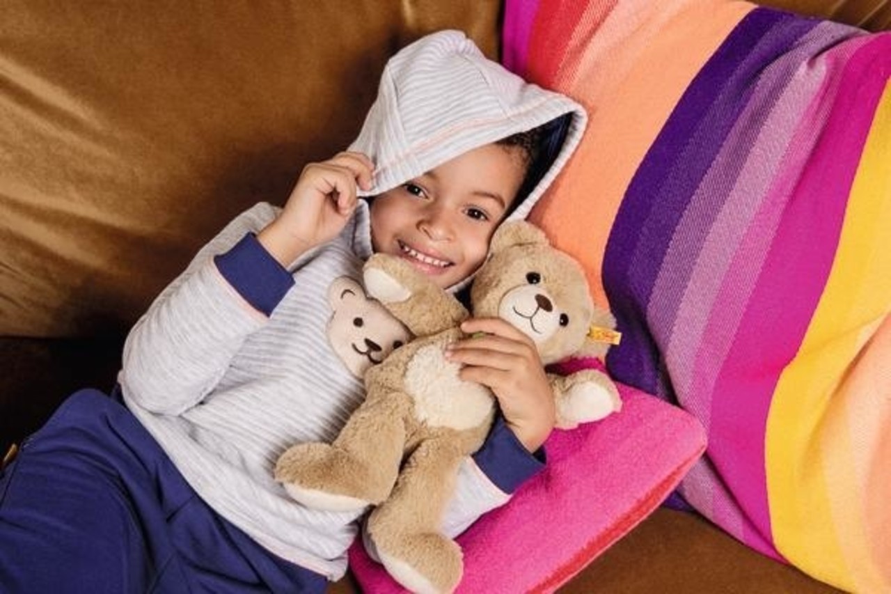 Steiff Knuffel Teddies for Tomorrow Tom Teddybeer 30 cm Steiff Knuffel Teddies for Tomorrow Tom Teddybeer 30 cm