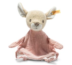 Steiff Knuffeldoek Raja Hert Beige Roze Steiff Knuffeldoek Raja Hert Beige Roze