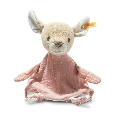Steiff Knuffeldoek Raja Hert Beige Roze Steiff Knuffeldoek Raja Hert Beige Roze