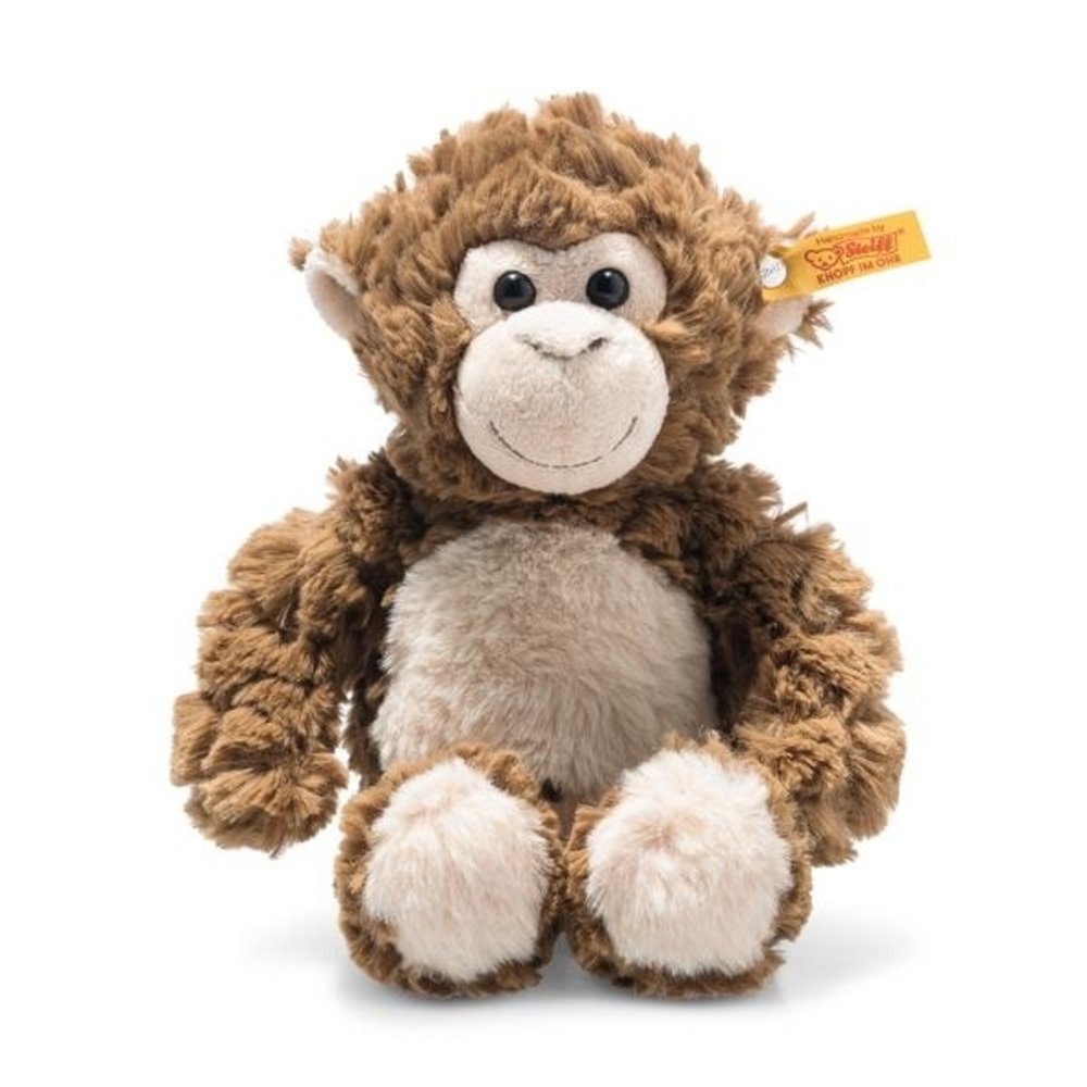 Steiff Knuffel Aap Soft Cuddly Friends Bodo Monkey 20 cm Steiff Knuffel Aap Soft Cuddly Friends Bodo Monkey 20 cm