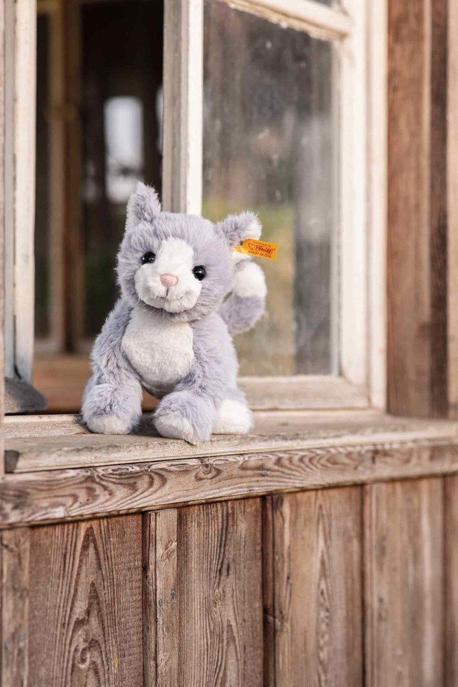 Steiff Knuffel Kat Cassie Cat 26cm Steiff Knuffel Kat Cassie Cat 26cm