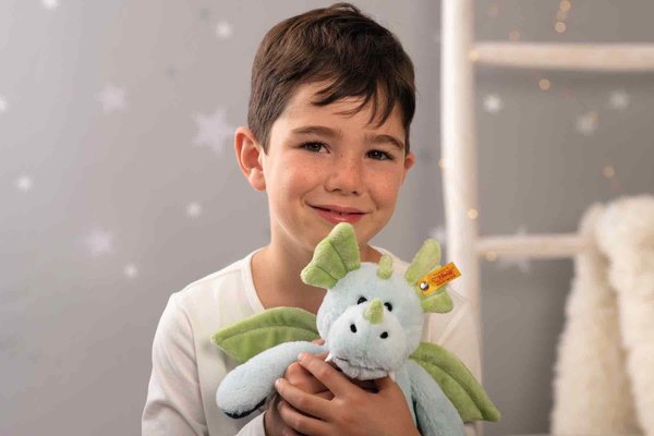 Steiff Knuffel Draak Samu Dragon 28cm Steiff Knuffel Draak Samu Dragon 28cm