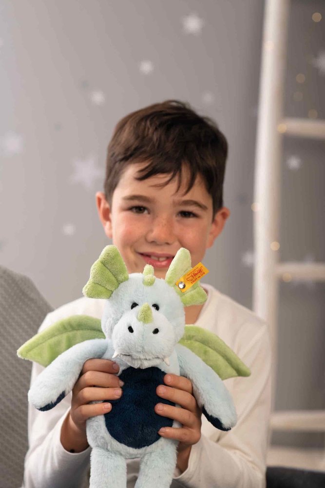 Steiff Knuffel Draak Samu Dragon 28cm Steiff Knuffel Draak Samu Dragon 28cm