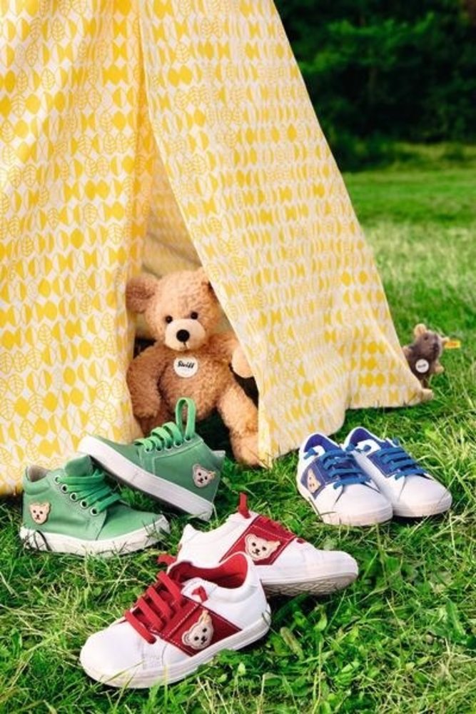 Steiff Knuffel Teddybeer Fynn beige 28cm Steiff Knuffel Teddybeer Fynn beige 28cm