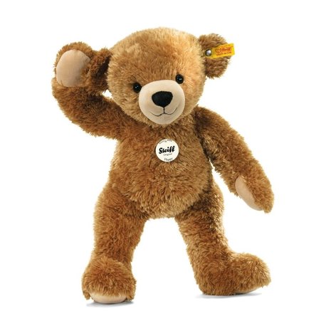 Steiff Knuffel Happy Teddybeer Lichtbruin 28cm Steiff Knuffel Happy Teddybeer Lichtbruin 28cm
