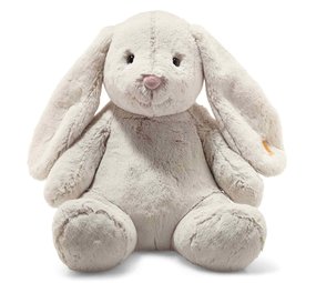 Steiff Knuffel Soft Cuddly Friends Hoppie Haas Lichtgrijs 48cm