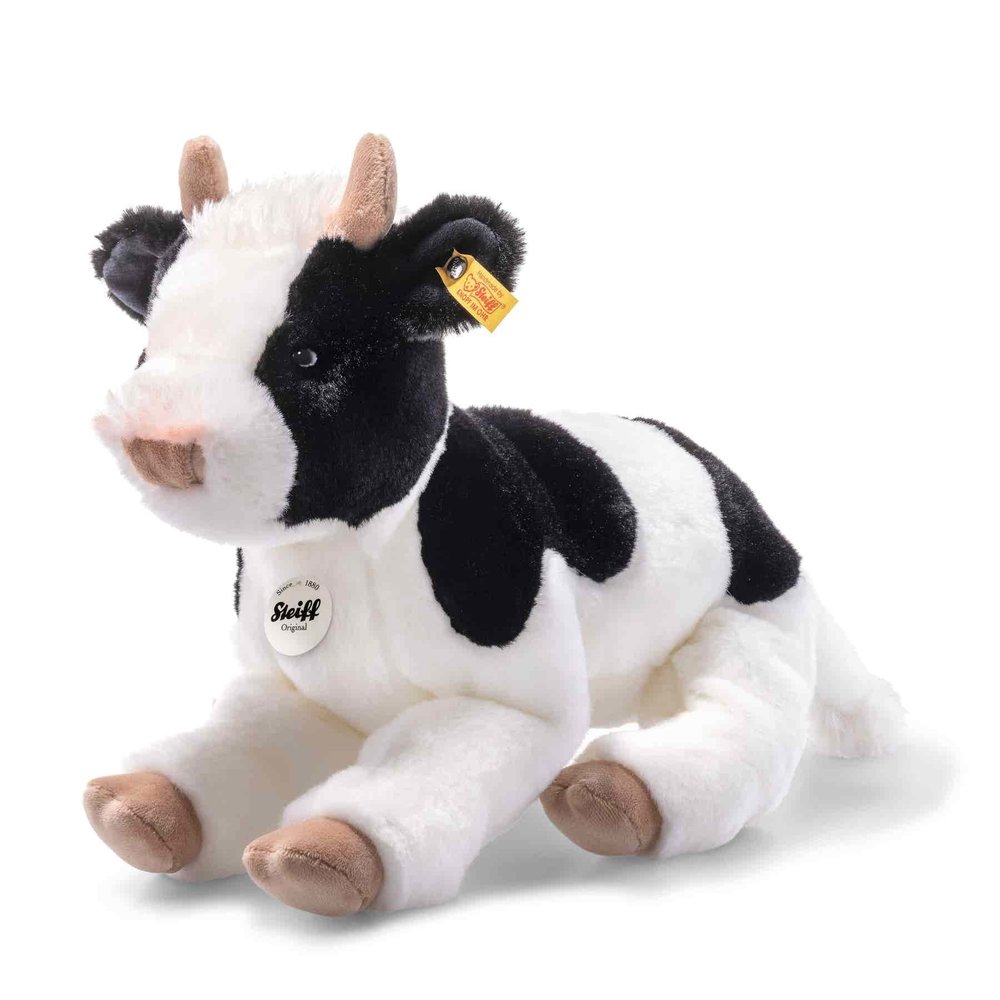 Steiff Knuffel Luise Koe Liggend 32cm