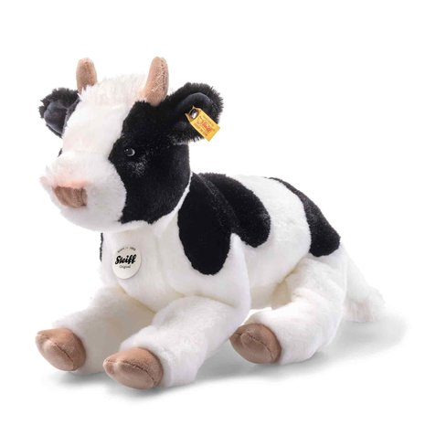 Steiff Knuffel Luise Koe Liggend 32cm