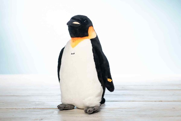 Steiff Knuffel Palle Koningspinguin Zwart/Wit 52cm