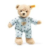 Steiff Knuffel Teddybeer Teddy and Me Blauw 25cm Steiff Knuffel Teddybeer Teddy and Me Blauw 25cm