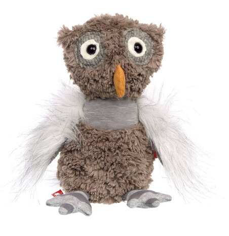 sigikid Knuffel Uil  Patchwork