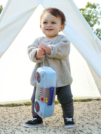 sigikid Muziekknuffel Radio Papa & Me