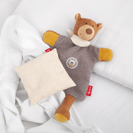 sigikid Knuffeldoek Handpop HoniBoniBear