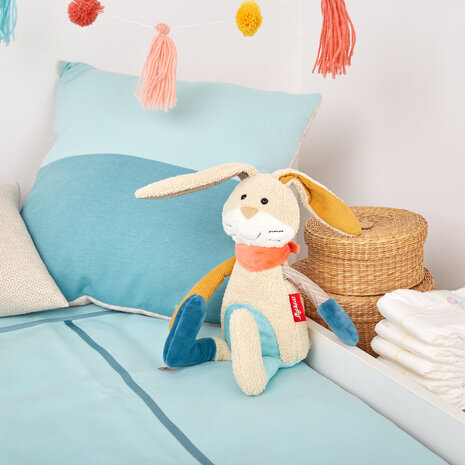 sigikid Knuffel Konijn Patchwork Sweety