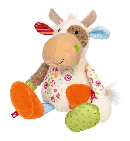 sigikid Knuffel Koe Patchwork Sweety