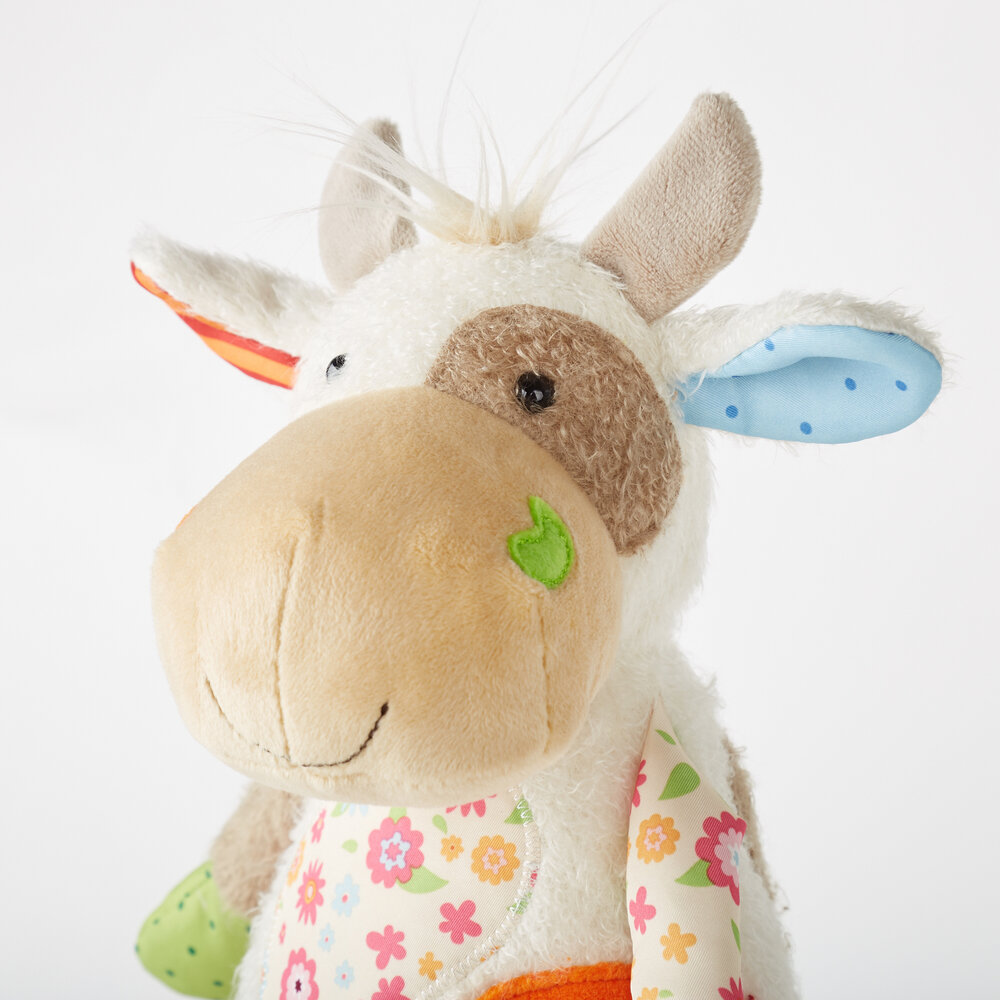 sigikid Knuffel Koe Patchwork Sweety