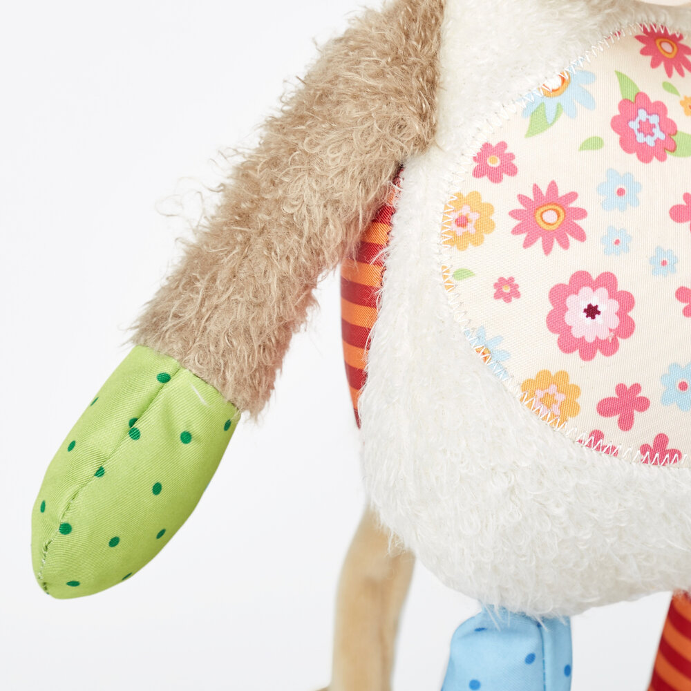 sigikid Knuffel Koe Patchwork Sweety